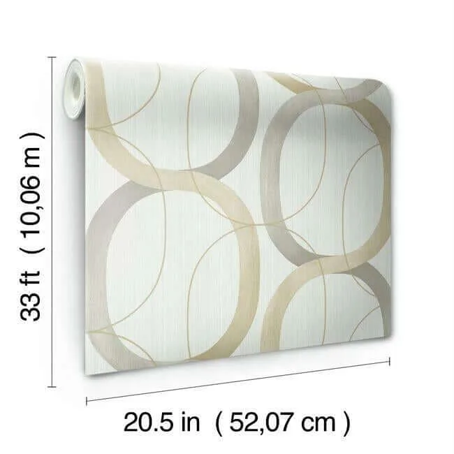 Candice Olson Interlock - Dark Taupe Wallpaper | Buy Online Candice Olson Interlock wallpaper, color Dark Taupe, SKU OS4212