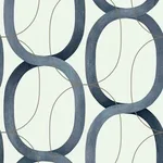 Candice Olson Interlock wallpaper, color Navy, SKU OS4215