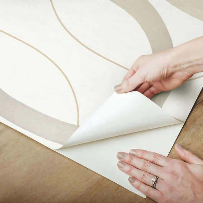 Candice Olson Interlock - Light Taupe Wallpaper | Buy Online Candice Olson Interlock wallpaper, color Light Taupe, SKU PSW1418RL