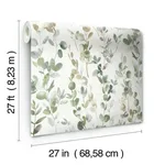 Candice Olson Joyful Eucalpytus - Green Wallpaper | Buy Online Candice Olson Joyful Eucalpytus wallpaper, color Green, SKU OS4311