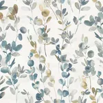 Candice Olson Joyful Eucalyptus wallpaper, color Navy, SKU PSW1431RL