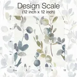 Candice Olson Joyful Eucalyptus wallpaper, color Navy, SKU PSW1431RL