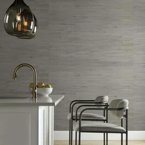 Candice Olson Jute wallpaper, color Silver & Blue Metallic, SKU OS4324