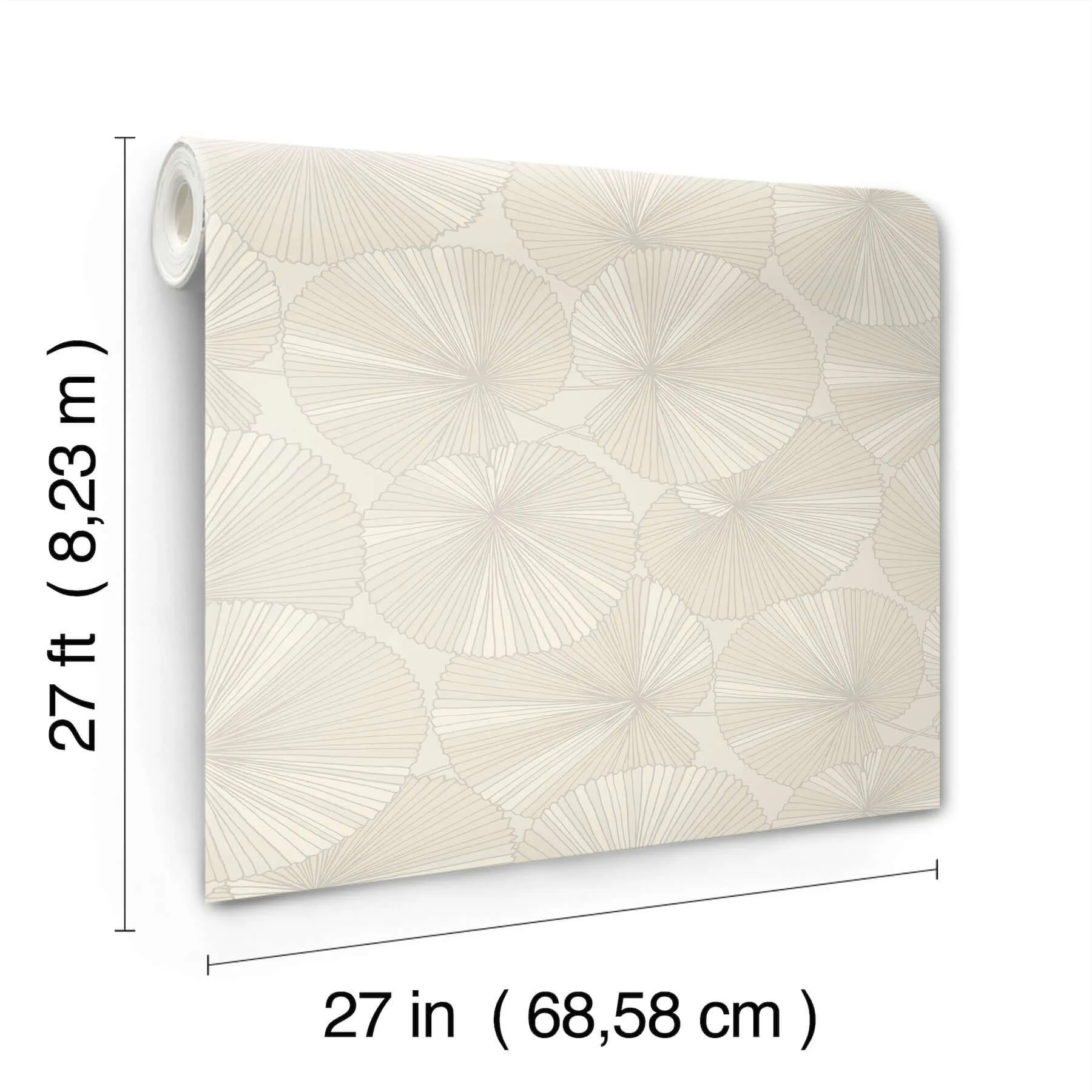 Candice Olson Layered wallpaper, color Cream, SKU NT6115