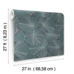 Candice Olson Layered wallpaper, color Deep Blue, SKU NT6113