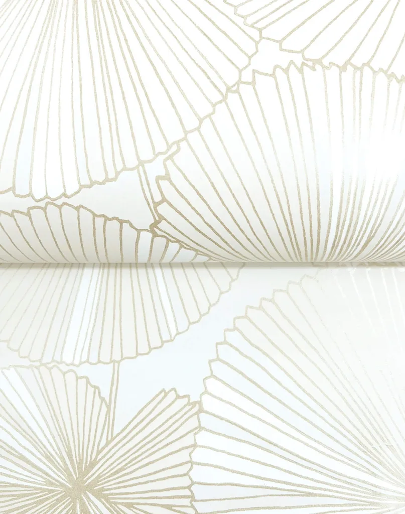 Candice Olson Layered wallpaper, color White, SKU NT6112