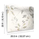 Candice Olson Linden Flower - Soft Neutral Wallpaper | Buy Online Candice Olson Linden Flower wallpaper, color Soft Neutral, SKU PSW1424RL