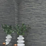 Candice Olson Line Horizon - Charcoal Wallpaper | Buy Online Candice Olson Line Horizon wallpaper, color Charcoal, SKU EV3940