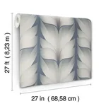 Candice Olson Lotus Light Stripe wallpaper, color Steel, SKU EV3951