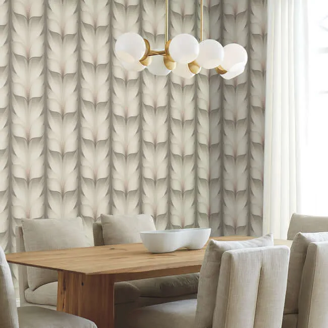 Candice Olson Lotus Light Stripe - Taupe & Blush Wallpaper | Buy Online Candice Olson Lotus Light Stripe wallpaper, color Taupe & Blush, SKU EV3952