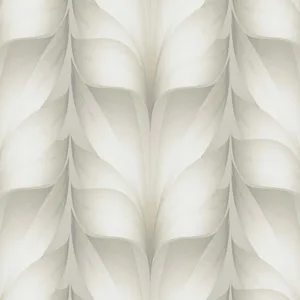 Candice Olson Lotus Light Stripe wallpaper, color White, SKU EV3955
