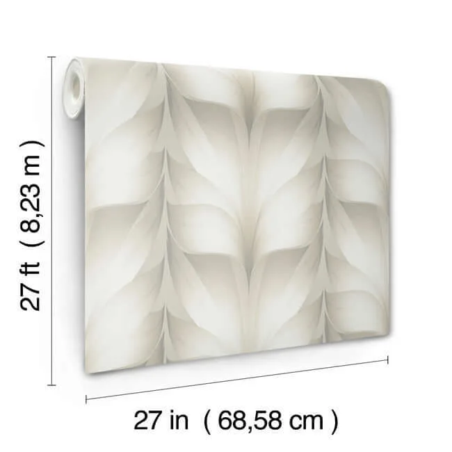 Candice Olson Lotus Light Stripe - White Wallpaper | Buy Online Candice Olson Lotus Light Stripe wallpaper, color White, SKU EV3955