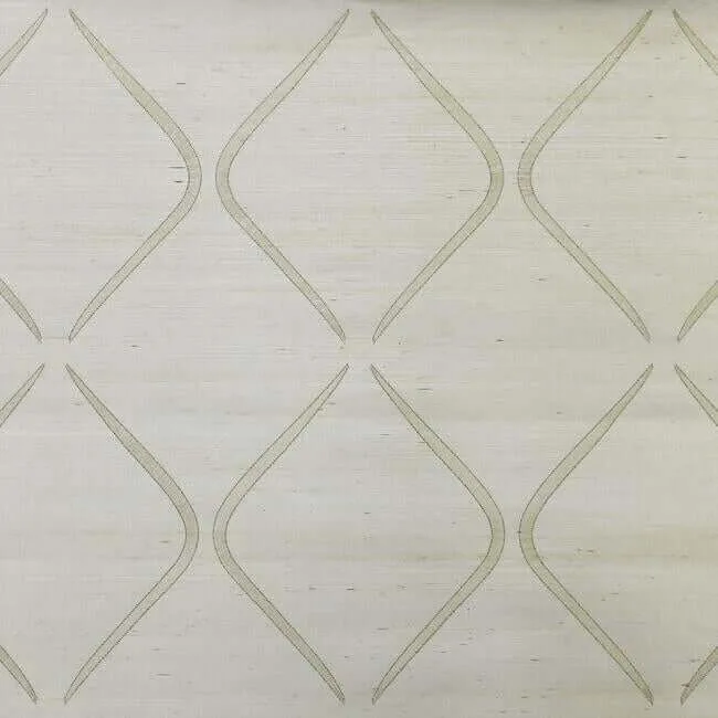 Candice Olson Marquise wallpaper, color White, SKU DL2902