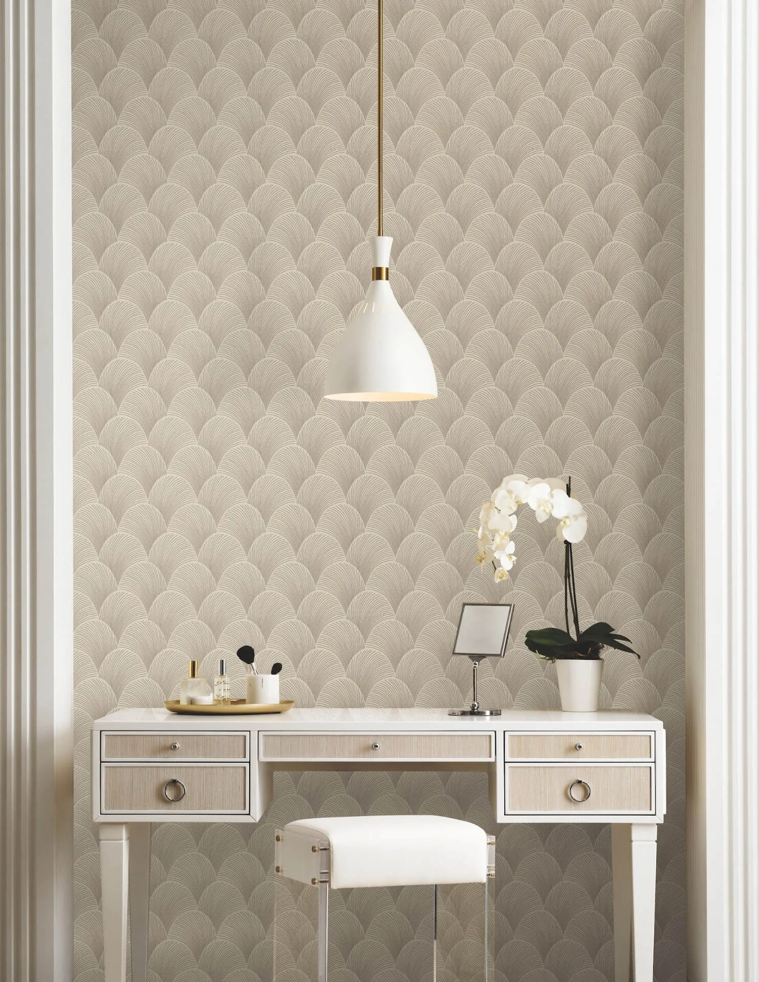 Candice Olson Metallic wallpaper, color Beige Gold, SKU NT6107