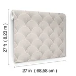 Candice Olson Metallic wallpaper, color Cream, SKU NT6104
