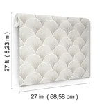 Candice Olson Metallic wallpaper, color White Gold, SKU NT6109