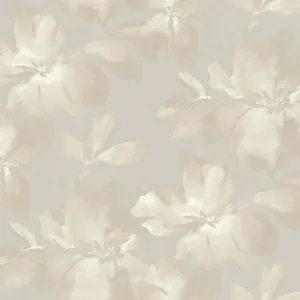 Candice Olson Midnight Blooms wallpaper, color Neutral, SKU PSW1414RL