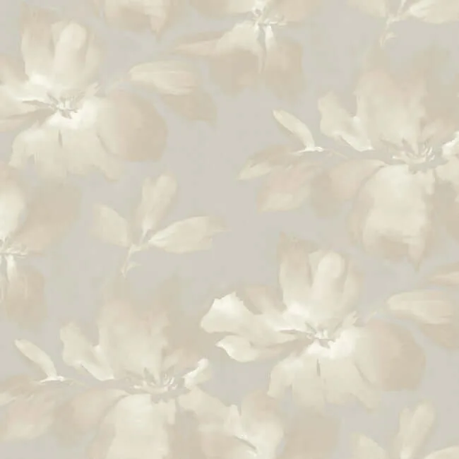 Candice Olson Midnight Blooms wallpaper, color Neutral, SKU PSW1414RL