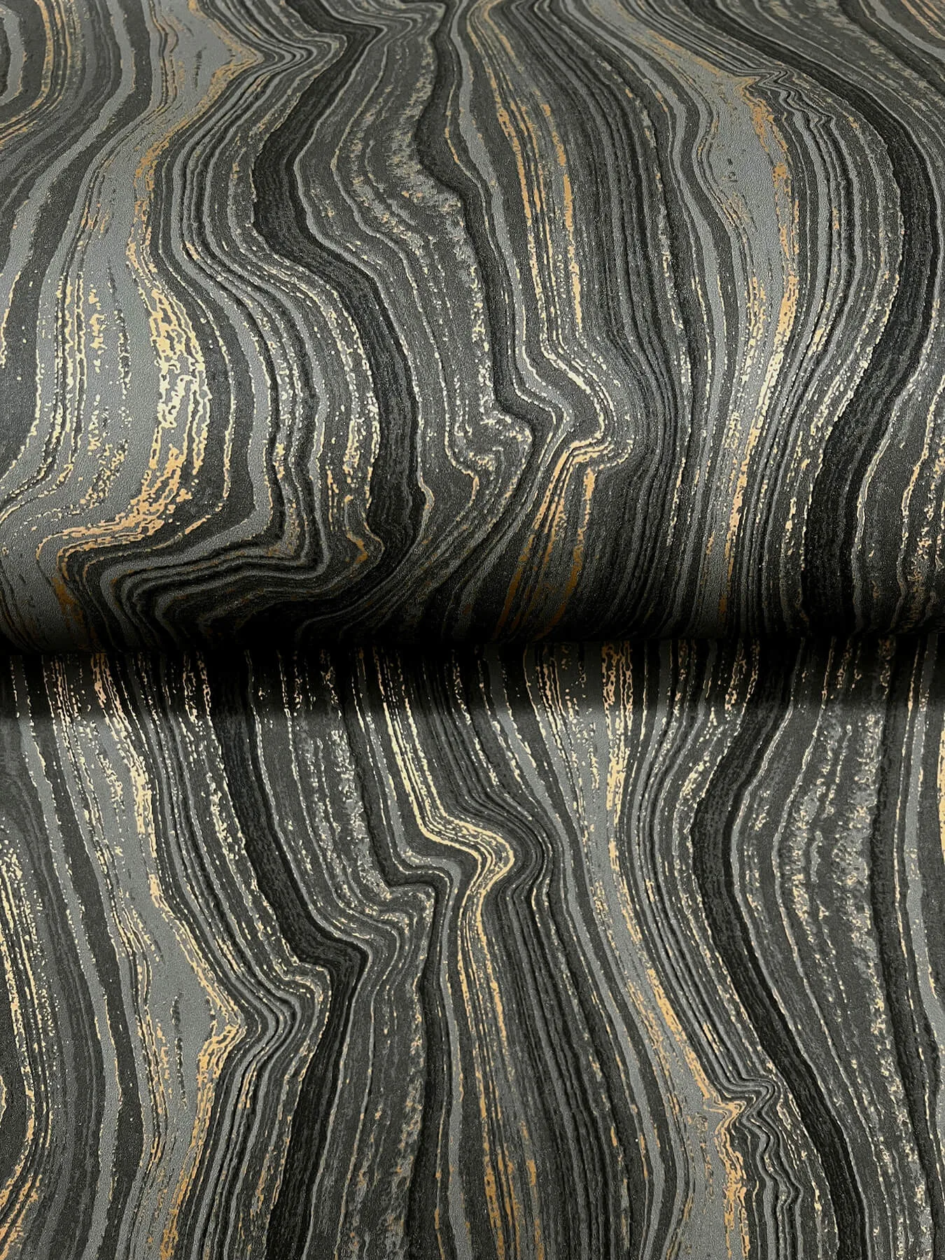 Candice Olson Mineral Shimmer - Black & Gold Wallpaper | Buy Online Candice Olson Mineral Shimmer wallpaper, color Black & Gold, SKU DF3326
