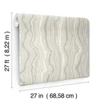 Candice Olson Mineral Shimmer wallpaper, color Gray & Pearl, SKU DF3323