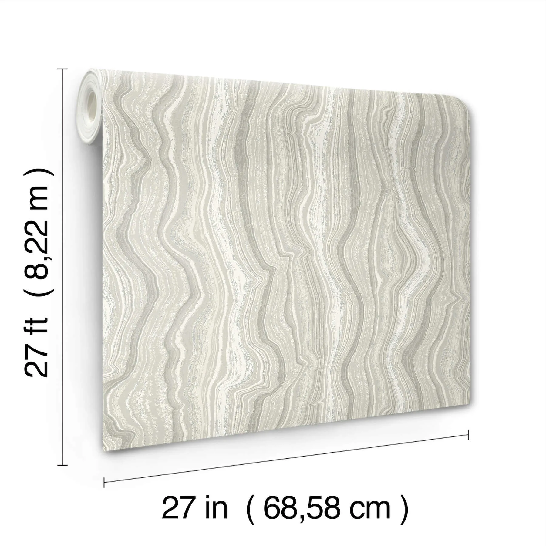 Candice Olson Mineral Shimmer wallpaper, color Gray & Pearl, SKU DF3323