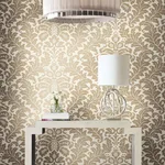 Candice Olson Modern Romance - Gold Metallic Wallpaper | Buy Online Candice Olson Modern Romance wallpaper, color Gold Metallic, SKU DT5045