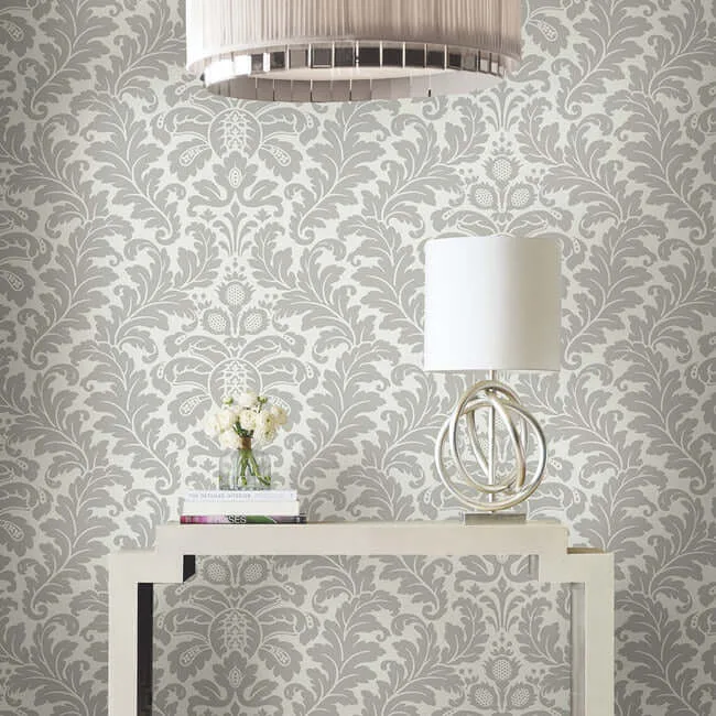 Candice Olson Modern Romance - Grey Wallpaper | Buy Online Candice Olson Modern Romance wallpaper, color Grey, SKU DT5041