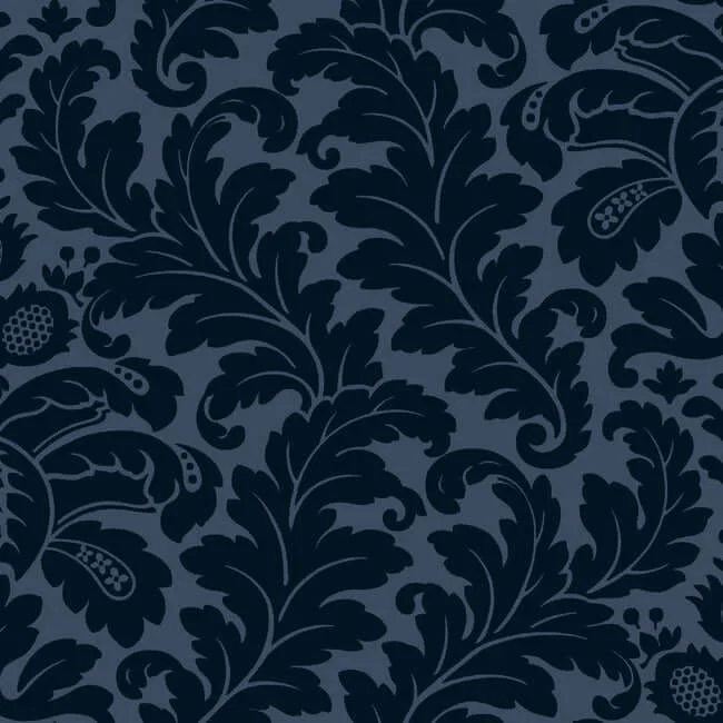 Candice Olson Modern Romance wallpaper, color Navy, SKU DT5042
