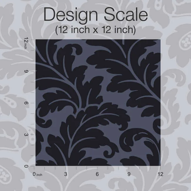 Candice Olson Modern Romance - Navy Wallpaper | Buy Online Candice Olson Modern Romance wallpaper, color Navy, SKU DT5042