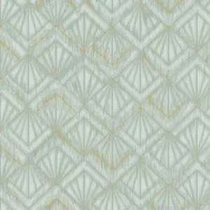 Candice Olson Modern Shell wallpaper, color Light Blue, SKU OS4273