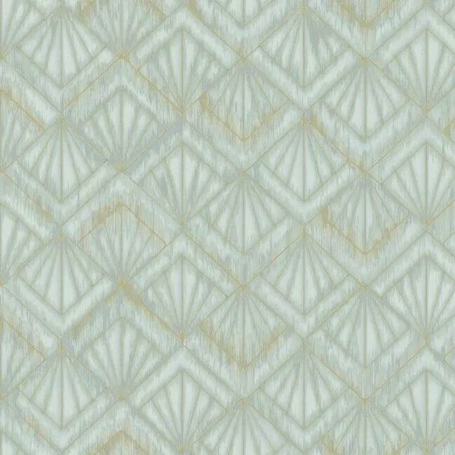 Candice Olson Modern Shell wallpaper, color Light Blue, SKU OS4273