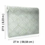 Candice Olson Modern Shell - Light Blue Wallpaper | Buy Online Candice Olson Modern Shell wallpaper, color Light Blue, SKU OS4273