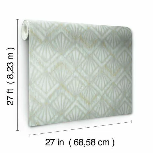 Candice Olson Modern Shell - Light Blue Wallpaper | Buy Online Candice Olson Modern Shell wallpaper, color Light Blue, SKU OS4273