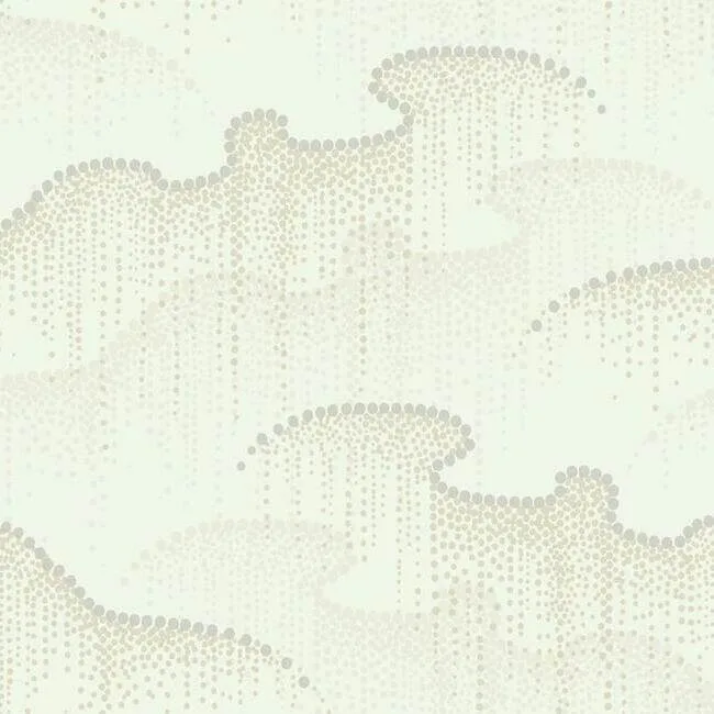 Candice Olson Moonlight Pearls wallpaper, color Cream, SKU OS4266
