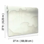Candice Olson Moonlight Pearls wallpaper, color Cream, SKU OS4266