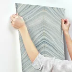 Candice Olson Onyx Strata - Blue Wallpaper | Buy Online Candice Olson Onyx Strata wallpaper, color Blue, SKU CI2412