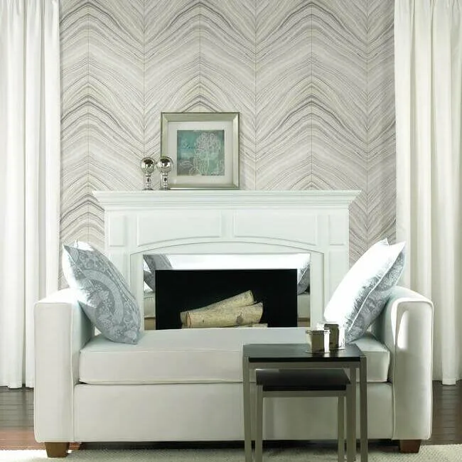 Candice Olson Onyx Strata wallpaper, color Beige, SKU CI2415