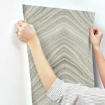 Candice Olson Onyx Strata - Taupe Wallpaper | Buy Online Candice Olson Onyx Strata wallpaper, color Taupe, SKU CI2416