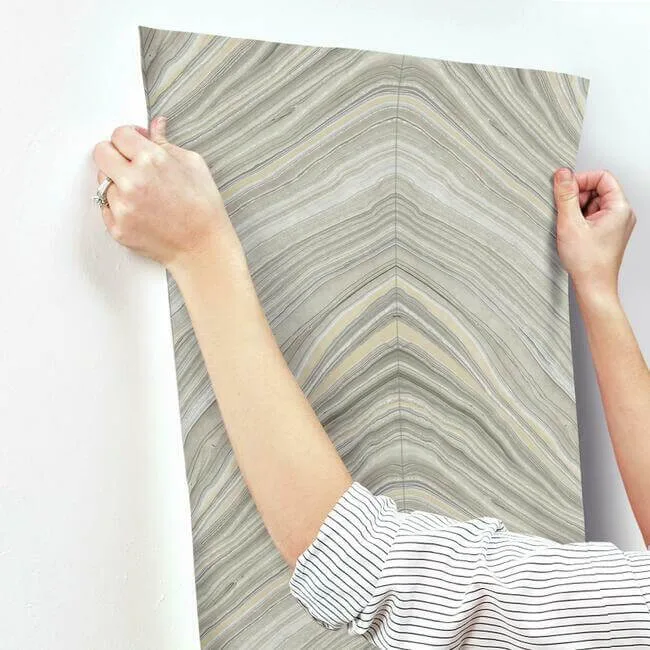 Candice Olson Onyx Strata - Taupe Wallpaper | Buy Online Candice Olson Onyx Strata wallpaper, color Taupe, SKU CI2416