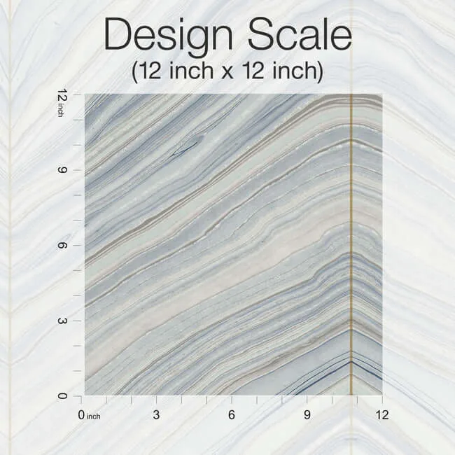 Candice Olson Onyx Strata wallpaper, color Mist Blue, SKU PSW1421RL