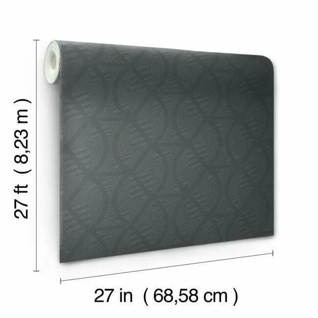 Candice Olson Opposites Attract - Dark Grey Wallpaper | Buy Online Candice Olson Opposites Attract wallpaper, color Dark Grey, SKU CI2383