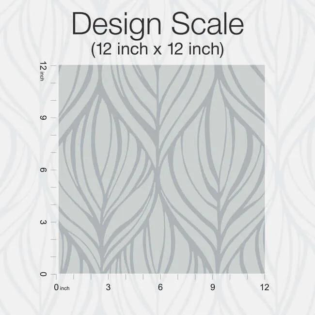 Candice Olson Palma - Blue & Silver Wallpaper | Buy Online Candice Olson Palma wallpaper, color Blue & Silver, SKU DT5083