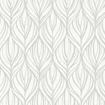 Candice Olson Palma - White & Silver Wallpaper | Buy Online Candice Olson Palma wallpaper, color White & Silver, SKU DT5084