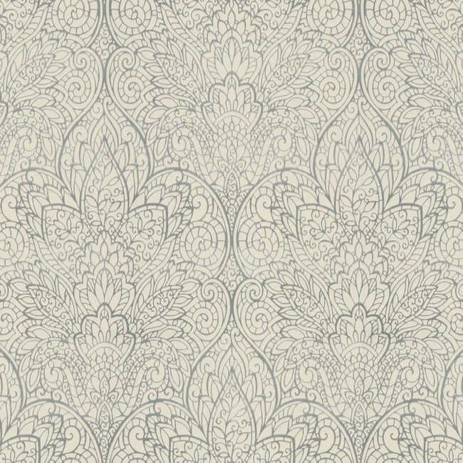 Candice Olson Paradise wallpaper, color Grey Metallic, SKU CD4011