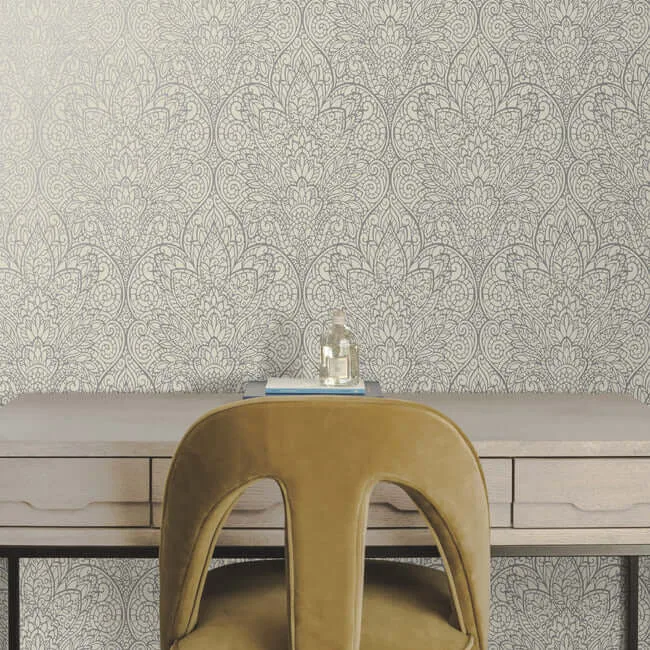 Candice Olson Paradise - Grey Metallic Wallpaper | Buy Online Candice Olson Paradise wallpaper, color Grey Metallic, SKU CD4011