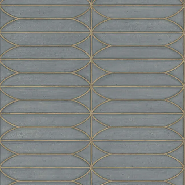 Candice Olson Pavilion wallpaper, color Charcoal, SKU PSW1410RL