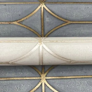 Candice Olson Pavilion wallpaper, color Charcoal, SKU PSW1410RL