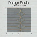 Candice Olson Pavilion wallpaper, color Charcoal, SKU PSW1410RL