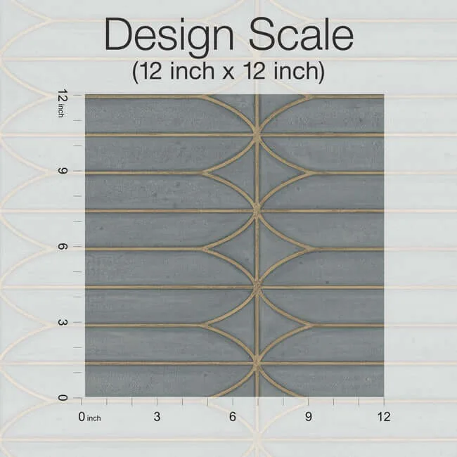 Candice Olson Pavilion wallpaper, color Charcoal, SKU PSW1410RL