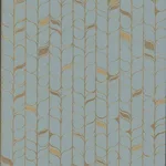 Candice Olson Perfect Petals - Blue & Gold Wallpaper | Buy Online Candice Olson Perfect Petals wallpaper, color Blue & Gold, SKU OS4202
